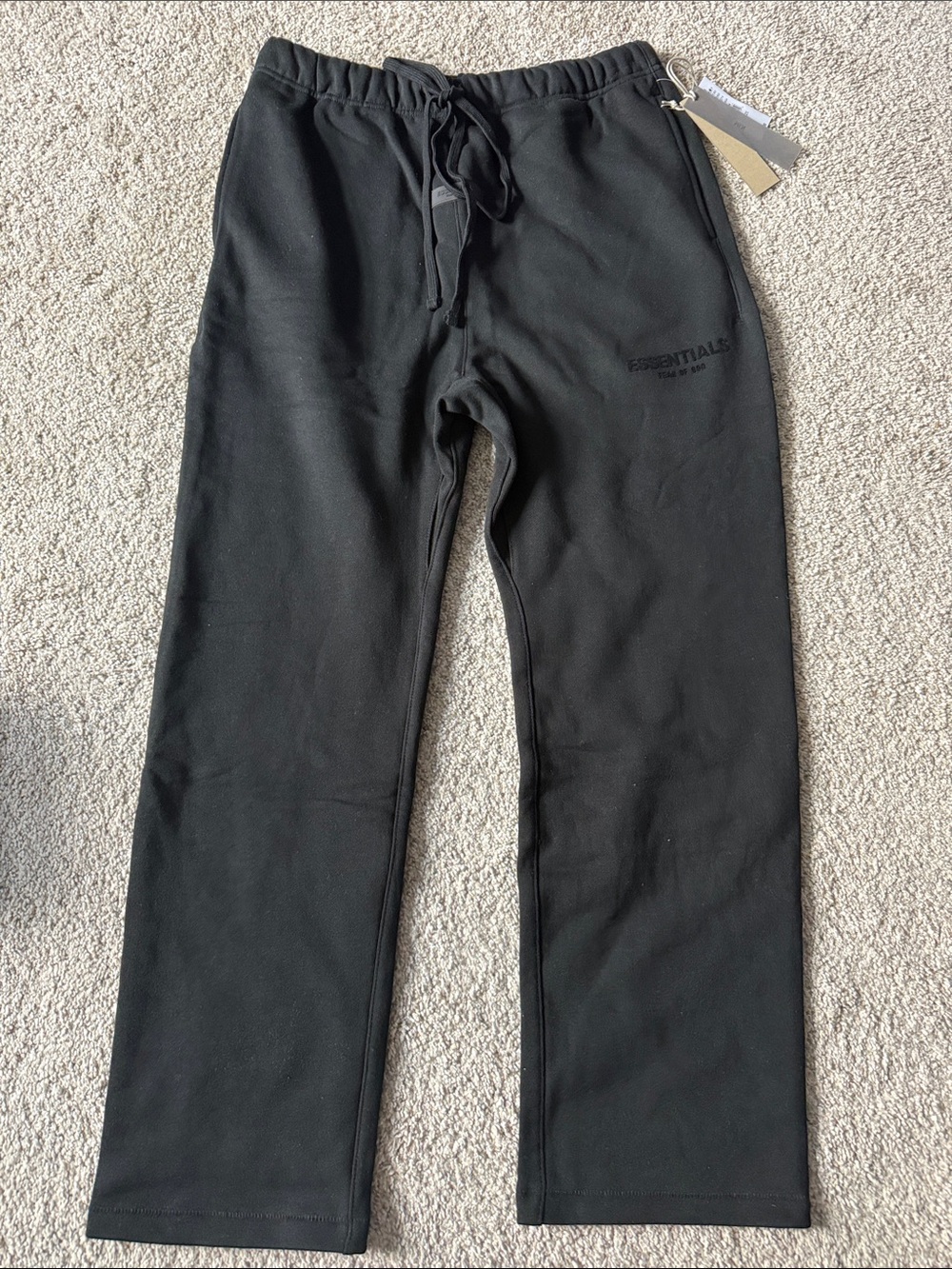 Essentials Men's Black Jogger Sweatpants